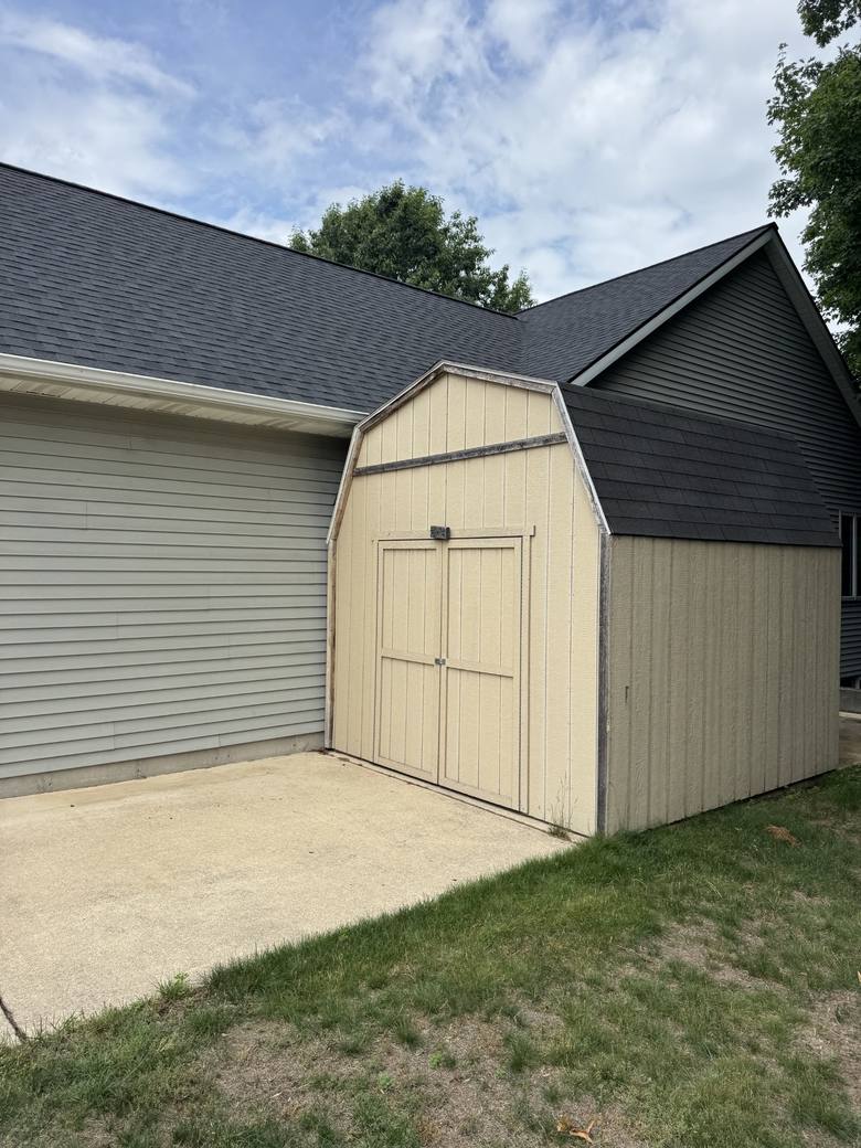 Shed tear-down before