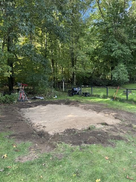 Shed tear-down after